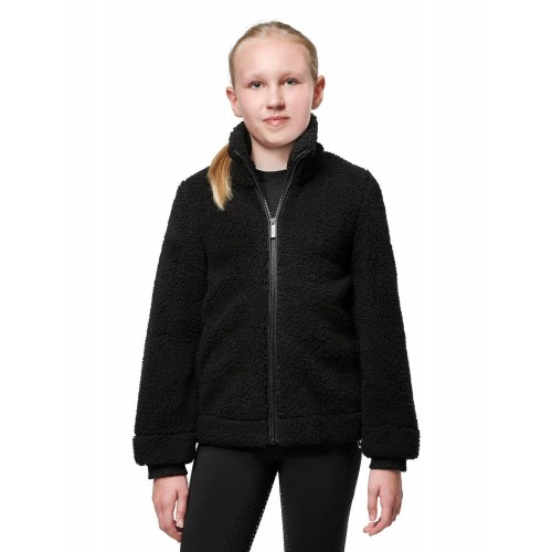 Equestrian Stockholm Young Rider Teddy Fleece Vest Black