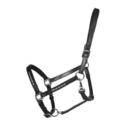 HKM Leather Halter Sparkle