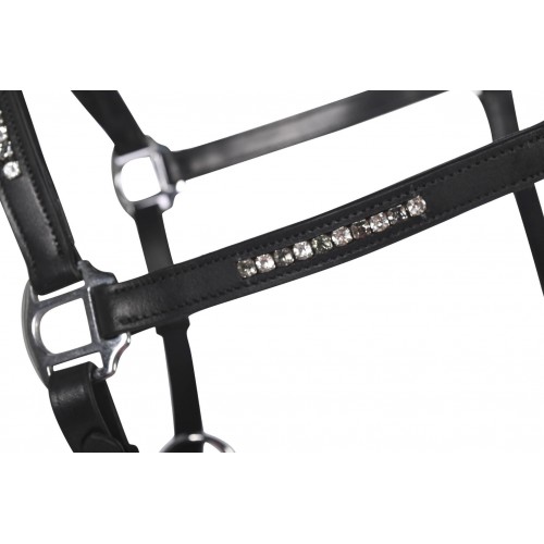 HKM Leather Halter Sparkle