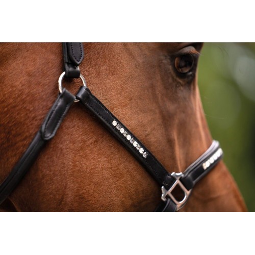 HKM Leather Halter Sparkle