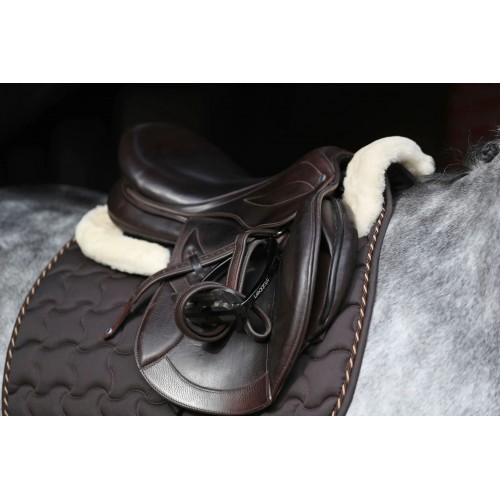 Covalliero Correction Saddle Pad Faux Fur