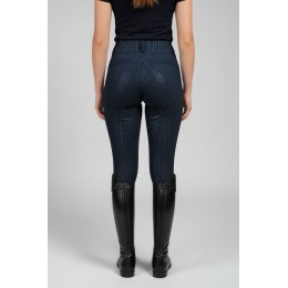 PS of Sweden SS26 бриджи Penny Pinstripe с полной леей