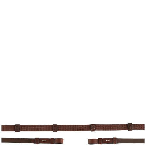 BR Leather Grip Reins with Stops New