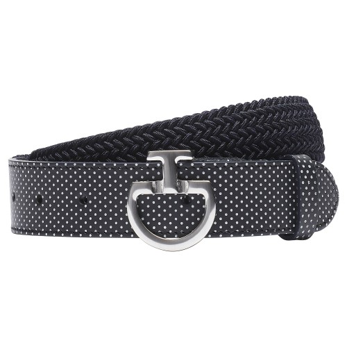 Cavalleria Toscana SS'21 Women's Elastic Belt - Perforated Leather