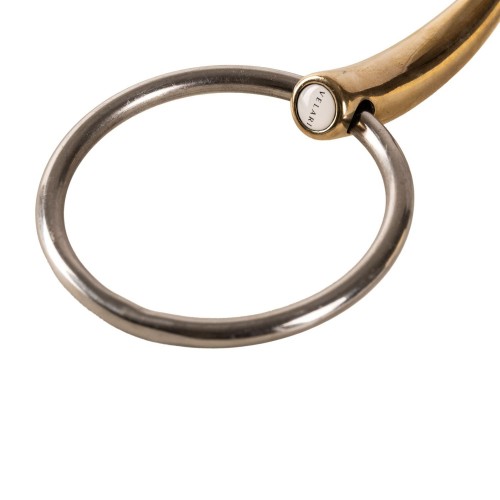 Velari Single Jointed Loose Ring Snaffle Sweet Copper 14 mm