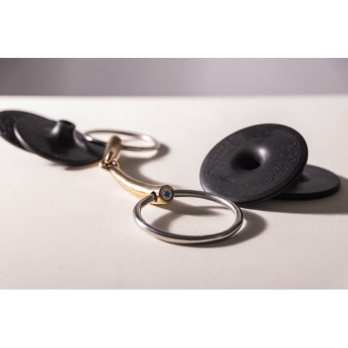 Velari Single-Jointed Loose Ring Snaffle Sweet Copper 16mm