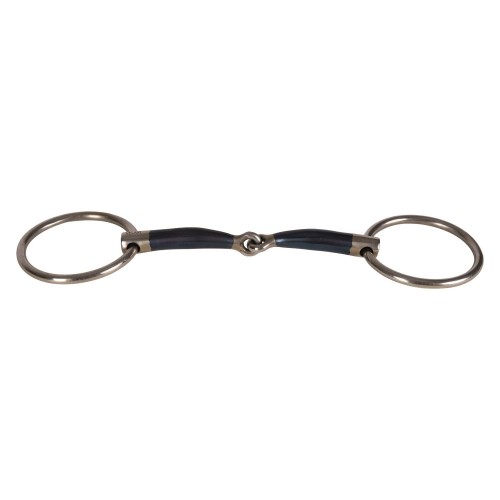Velari Single Jointed Loose Ring Snaffle Sweet Iron 16 mm