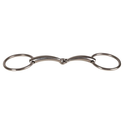 Velari Single-Jointed Loose Ring Snaffle Stainless Steel 16 mm