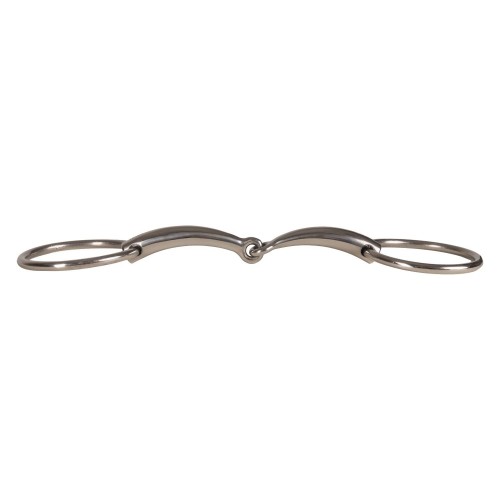 Velari Single-Jointed Loose Ring Snaffle Stainless Steel 16 mm