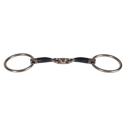 Velari Double Jointed Loose Ring Snaffle Sweet Iron 14 mm