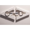 Velari Double Jointed Loose Ring Snaffle Sweet Iron 16mm