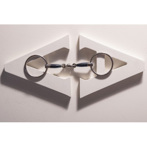 Velari Double Jointed Loose Ring Snaffle Sweet Iron 14 mm