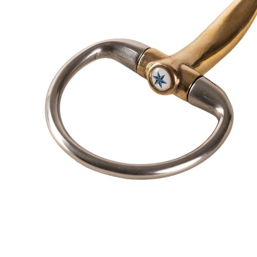 Velari Double Jointed Eggbutt Snaffle Sweet Copper 16 mm