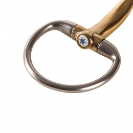 Velari Single-составной D-образный трензель Sweet Copper 14mm