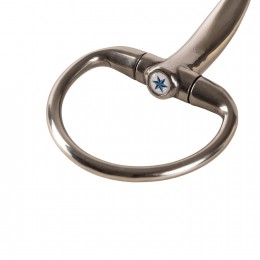 Velari Single-составной D-образный трензель Stainless Steel 14mm