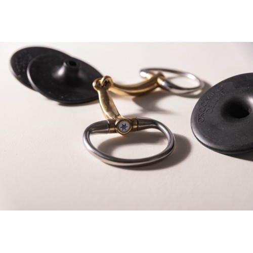 Velari Single-Jointed Eggbutt Snaffle Sweet Copper 14mm