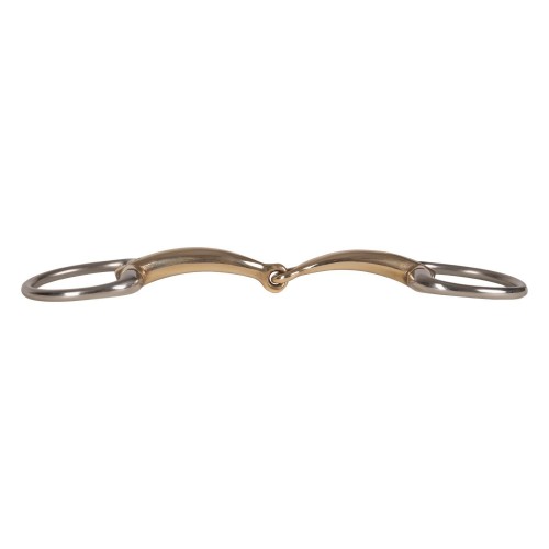 Velari Single-Jointed Eggbutt Snaffle Sweet Copper 16 mm