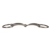 Velari Single-Jointed Eggbutt Snaffle Stainless Steel 16 mm