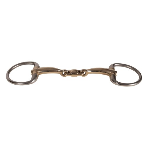 Velari Double Jointed Eggbutt Snaffle Sweet Copper 16 mm