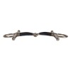 Velari Single-Jointed Full Cheek Snaffle Bit Sweet Iron 14 mm