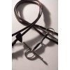 Velari Single-Jointed Full Cheek Snaffle Bit Sweet Iron 14 mm