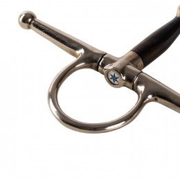 Velari двусоставный с полными щёчными частями трензель Sweet Iron 14 мм