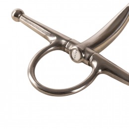 Velari двусоставный с полными щёчными частями трензель Stainless Steel 14mm