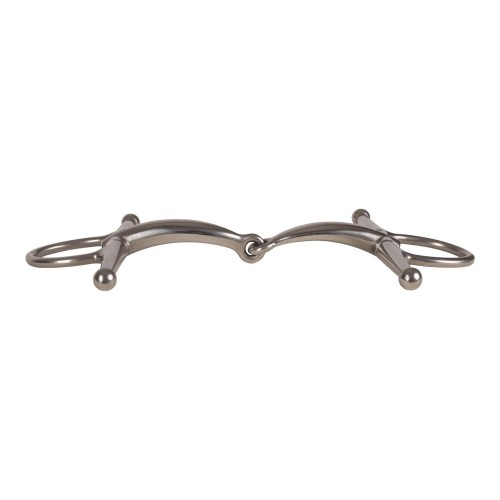 Velari Single-Jointed Full Cheek Snaffle Stainless Steel 14 mm