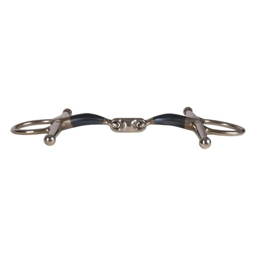 Velari Double Jointed Full Cheek Snaffle Sweet Iron 14 mm