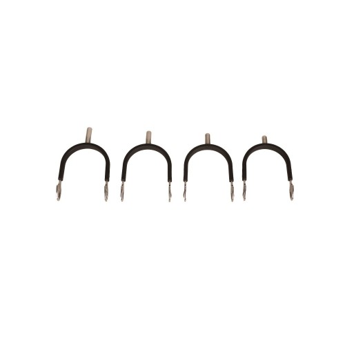 Velari Rounded Spurs Stainless Steel with Rubber