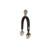 Velari Rowel Spurs Stainless Steel with Rubber Large
