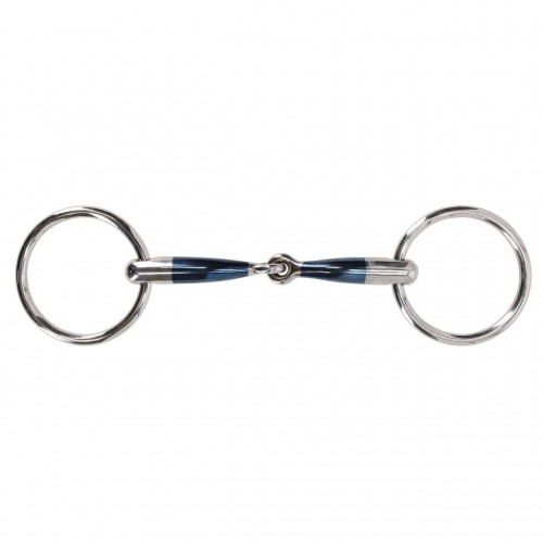 QHP Loose Ring Snaffle Anatomical Sweet Iron