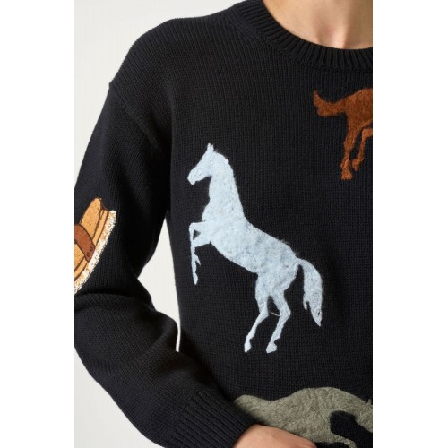 PS of Sweden AW25 Knitted Sweater Winona Stable