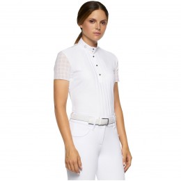 Cavalleria Toscana SS'22 Pleated S/S джерси женский турнирное поло