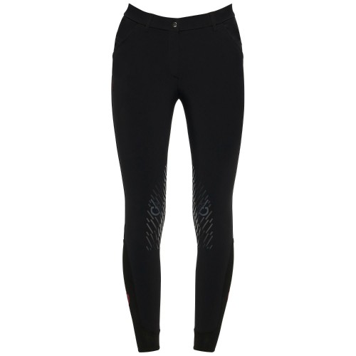 Cavalleria Toscana SS'22 CT Team Red Stripe Ladies Knee Grip Breeches