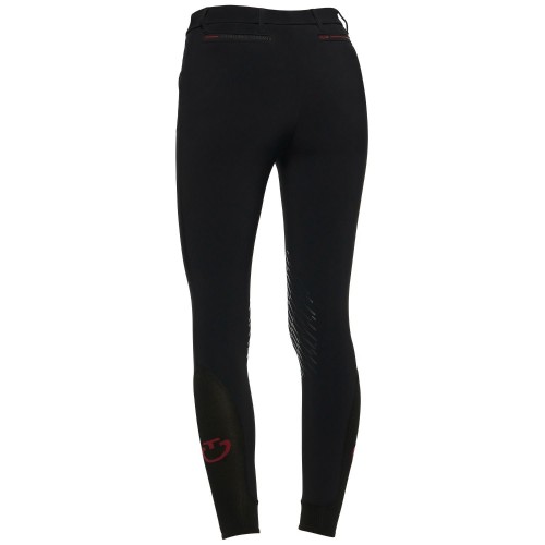 Cavalleria Toscana SS'22 CT Team Red Stripe Ladies Knee Grip Breeches