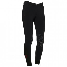 Cavalleria Toscana SS'22 CT Team красный Stripe женские бриджи с коленной леей