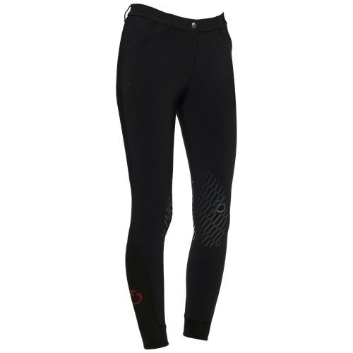 Cavalleria Toscana SS'22 CT Team Red Stripe Ladies Knee Grip Breeches