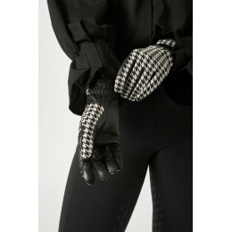 PS of Sweden AW25 перчатки для верховой езды Hannah Houndstooth