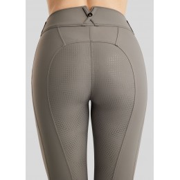 Montar SS26 MoZida Refined бриджи с Gunmetal Crystals серый F/G