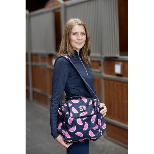 Equipage SS26 Melon grooming bag Navy