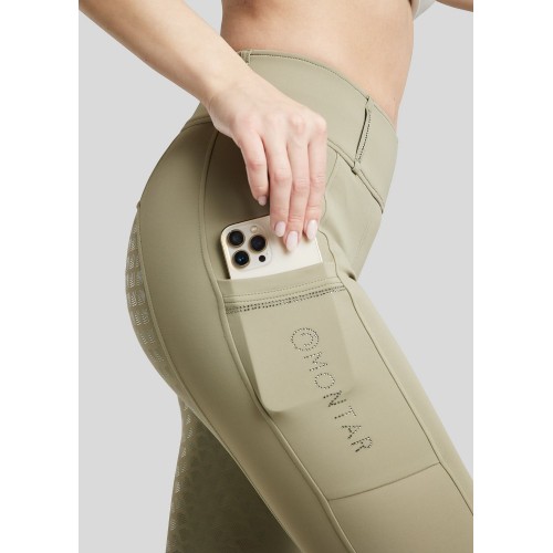 Montar FW25 MoEdith Brushed Riding Tights Full Grip