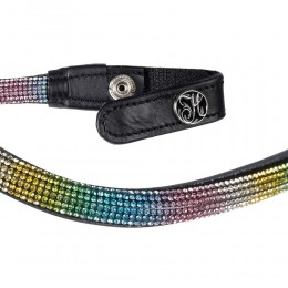 Harry's Horse налобник Rainbow с press-stud