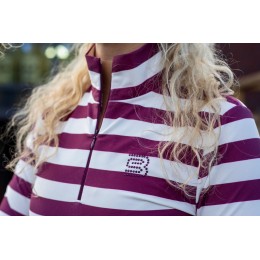 Sambucco FW25 Base Layer Stripe Bordeaux