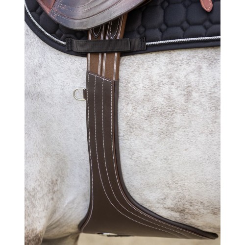 QHP Belly guard girth with luxury stitching
