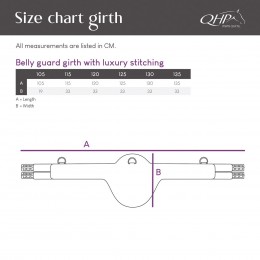 QHP защита живота подпруга с luxury stitching