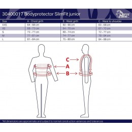 Harry's Horse Bodyprotector SlimFit детский Colors