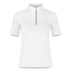 Kentucky Show Shirt Women Classic with Glitter Zipper Short Sleeve