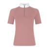 Kentucky Show Shirt Women Classic with Glitter Zipper Short Sleeve