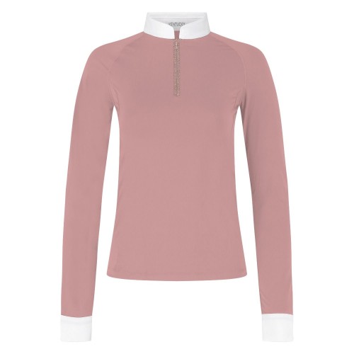 Kentucky Women's Classic Match Jersey with Glitter Zipper Long Sleeves